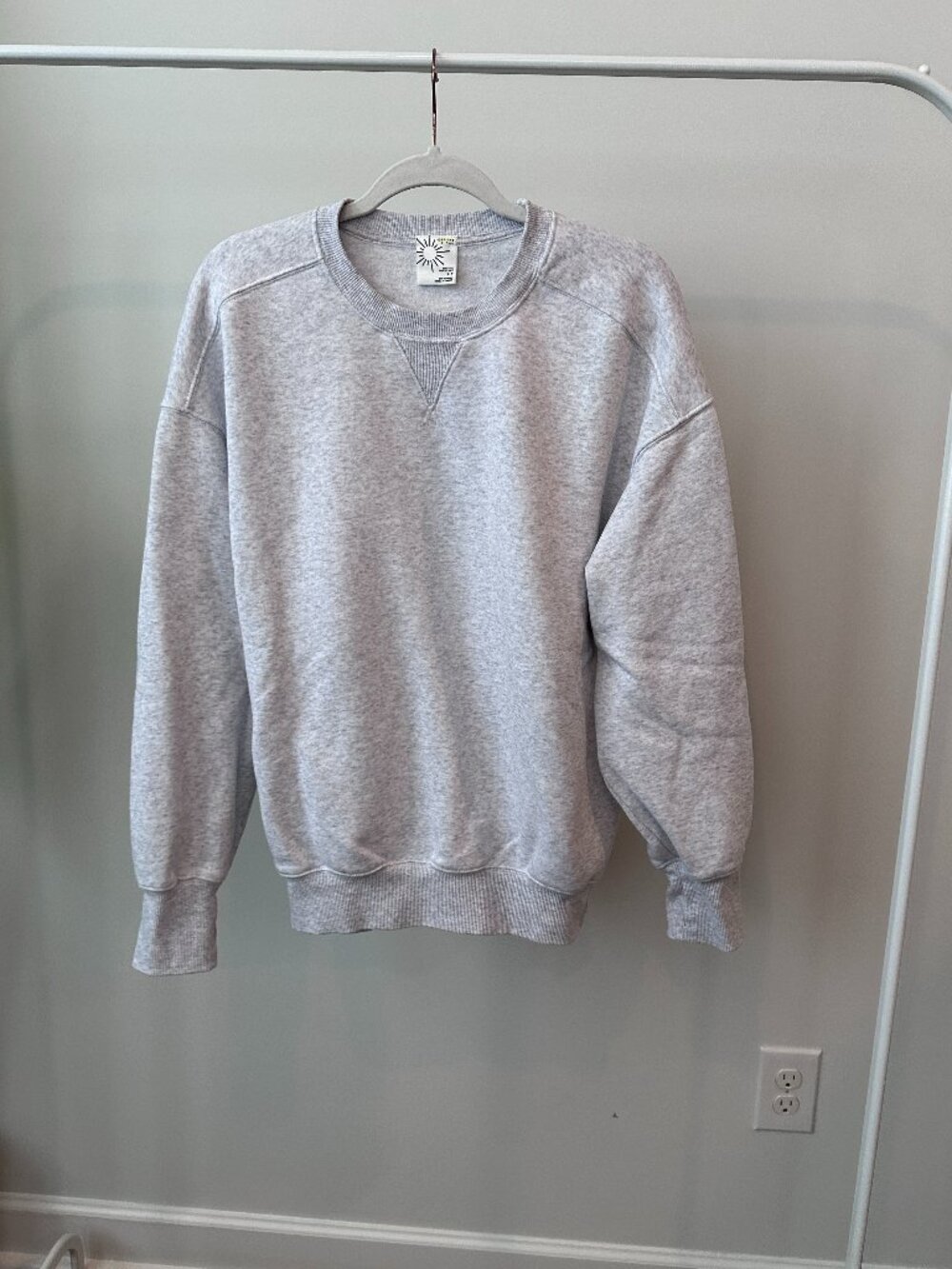 American Eagle OFFLINE By Aerie Cloud Fleece Oversized Crewneck Sweatshirt Small